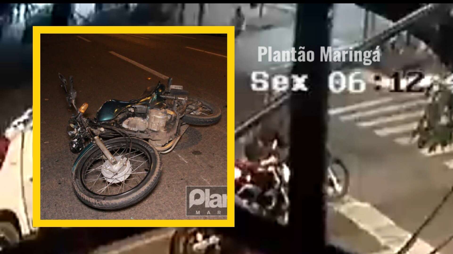 Caminh O Atropela Mulher Bate Em Moto E Foge Sem Prestar Socorro Em