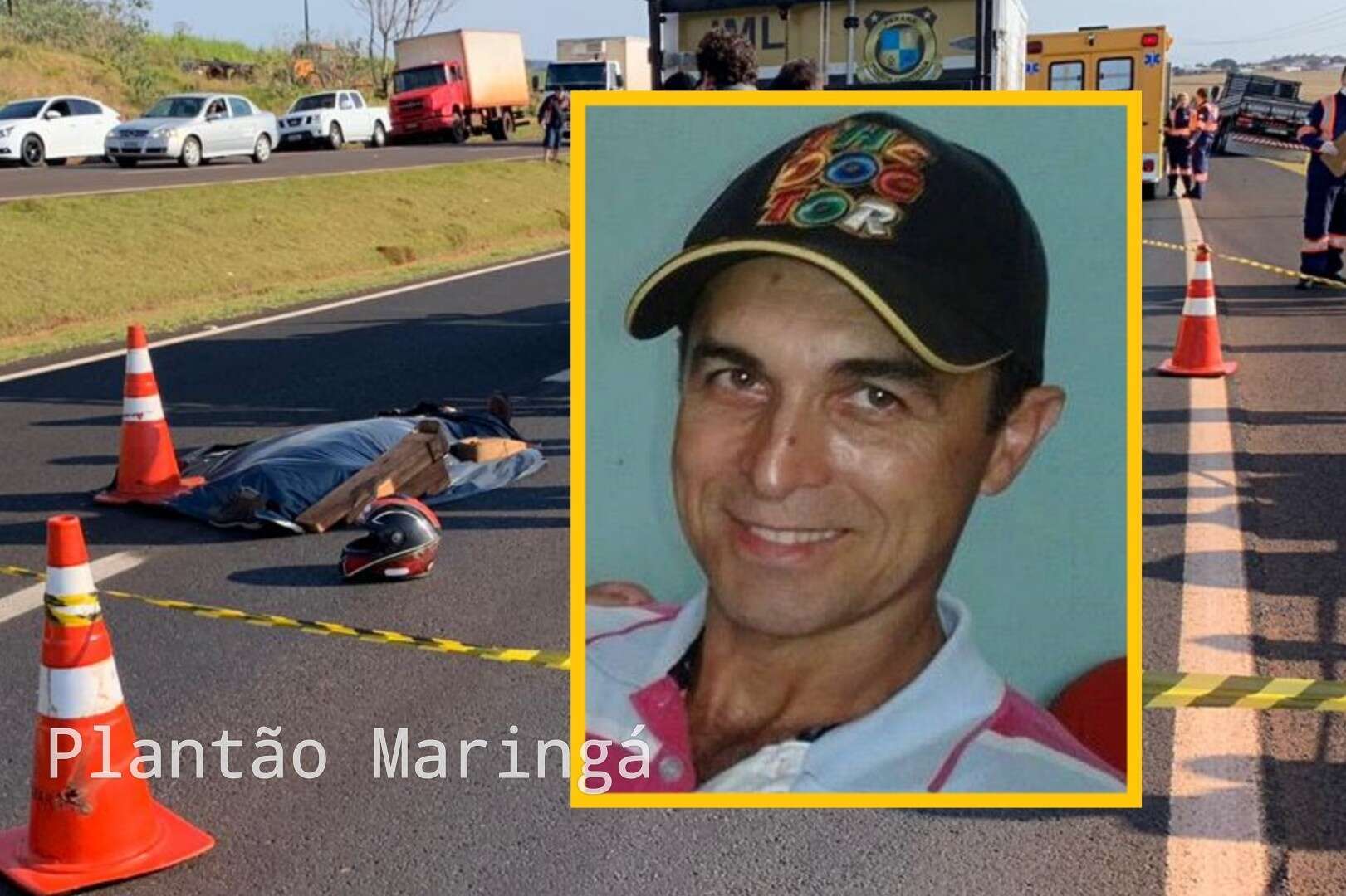 Homem morre após acidente moto de alta cilindrada na PR 317