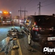 Fotos de A caminho do trabalho motociclista morre após bater em carro e ser atropelado por caminhão em Maringá