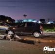 Fotos de A caminho do trabalho motociclista morre após bater em carro e ser atropelado por caminhão em Maringá