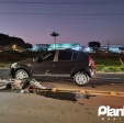 Fotos de A caminho do trabalho motociclista morre após bater em carro e ser atropelado por caminhão em Maringá