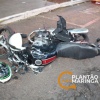 Fotos de Acidente com carro de luxo deixa casal de motociclista com ferimentos graves em Maringá