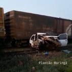 Fotos de Acidente com locomotiva deixa um morto e outra pessoa ferida em Marialva