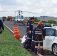 Fotos de Acidente com morte envolvendo caminhão e carro em Marialva