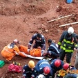 Fotos de Acidente de trabalho em obra da rodovia PR-323 deixa 4 trabalhadores feridos