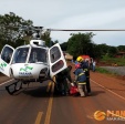 Fotos de Acidente de trabalho em obra da rodovia PR-323 deixa 4 trabalhadores feridos