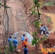 Fotos de Acidente de trabalho em obra da rodovia PR-323 deixa 4 trabalhadores feridos