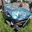 Fotos de Acidente entre carro e trem é registrado em Sarandi