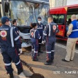 Fotos de Acidente entre dois ônibus coletivos deixa mais 12 feridos em Maringá