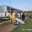 Fotos de Acidente entre dois ônibus coletivos deixa mais 12 feridos em Maringá