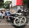 Fotos de Acidente entre duas motos deixa dois motociclistas feridos em Maringá