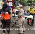 Fotos de Acidente entre duas motos deixa dois motociclistas feridos em Maringá