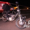 Fotos de Acidente entre moto e bicicleta deixa duas pessoas com ferimentos graves na rodovia BR-376, em Sarandi