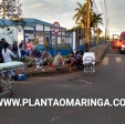 Fotos de Acidente entre ônibus e carreta, deixa 5 pessoas feridas entre Paiçandu e Maringá