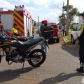 Fotos de Acidente grave envolvendo duas motos e caminhão