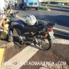 Fotos de Acidentes registrados na BR-376 deixaram motociclista e passageira de caminhonete gravemente feridos em Marialva