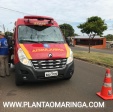 Fotos de Adolescente fica gravemente ferido após ser atropelado por caminhão em Maringá