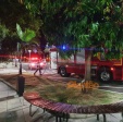 Fotos de Amigos e homens do corpo de bombeiros evitam incêndio e a destruição do Teatro Reviver Magó em Maringá