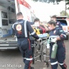 Fotos de Ao passar por buraco, ciclista cai, bate a cabeça e sofre ferimentos graves em Maringá