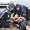 Fotos de Ao passar por buraco, ciclista cai, bate a cabeça e sofre ferimentos graves em Maringá