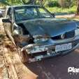 Fotos de Após colisão carro despenca de aproximadamente 8 metros e cai dentro de córrego em Maringá