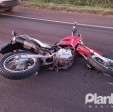 Fotos de Após conversão proibida, motociclista e garupa sofreram ferimentos graves em Sarandi