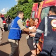 Fotos de Após momentos de tensão criança é resgatada de buraco em Maringá