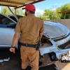 Fotos de Após perseguição em Maringá, homem é preso ao capotar caminhonete roubada