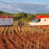 Fotos de Após roubo, assaltante morre e outro fica gravemente ferido depois de capotar carro