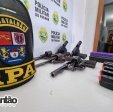 Fotos de Após ser vítima de assalto a ônibus em Floresta, casal é preso com cinco armas em Maringá