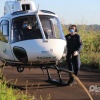 Fotos de Avião com 2 tripulantes faz pouso forçado próximo ao contorno sul em Maringá