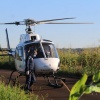 Fotos de Avião com 2 tripulantes faz pouso forçado próximo ao contorno sul em Maringá