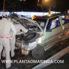 Fotos de Bêbada, motorista bate carro e mal consegue parar em pé após acidente na Avenida Colombo em Maringá