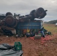 Fotos de Bebê é resgatado de helicóptero, após grave acidente na PR-486; o pai morreu e a mãe ficou gravemente ferida