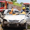 Fotos de Bebê tem traumatismo craniano após grave acidente no contorno norte em Maringá