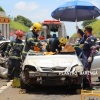 Fotos de Bebê tem traumatismo craniano após grave acidente no contorno norte em Maringá