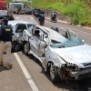 Fotos de Bebê tem traumatismo craniano após grave acidente no contorno norte em Maringá