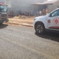 Fotos de Bombeiros tentam resgatar criança de 3 anos que caiu em buraco em Maringá