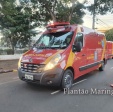 Fotos de Câmera de segurança flagra caminhonete arrastando moto após acidente em Maringá; vídeo