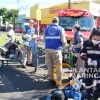 Fotos de Câmera de segurança flagra idosa sendo atropelada por moto em faixa de pedestre; vídeo