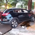 Fotos de Câmera de segurança registra acidente em Sarandi