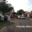 Fotos de Câmera de segurança registra acidente impressionante em Maringá