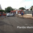 Fotos de Câmera de segurança registra acidente impressionante em Maringá