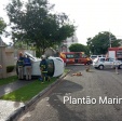 Fotos de Câmera de segurança registra acidente impressionante em Maringá