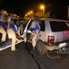 Fotos de Câmera de segurança registra colisão entre carros em Maringá