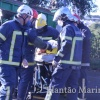 Fotos de Câmera de segurança registra grave acidente, em Maringá