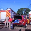 Fotos de Câmera de segurança registra grave acidente, em Maringá