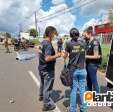 Fotos de Câmera registrou acidente que matou motociclista em Maringá