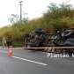 Fotos de Caminhão tomba e deixa duas pessoas feridas na PR-317 entre Maringá e Floresta