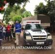 Fotos de Caminhoneiro morre prensado pela própria carreta em Maringá